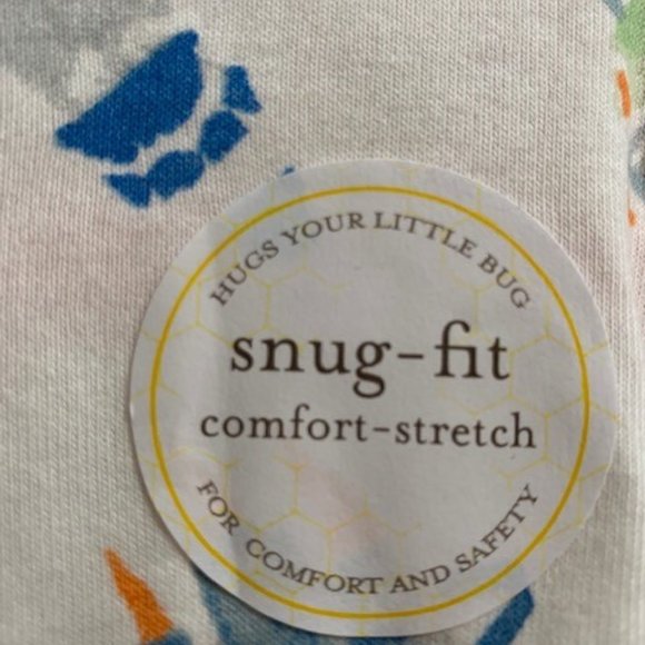 NWT Burt's Bees Kids Space PJ's Size 8 - Picture 6 of 6